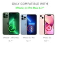 thumbnail image 5 of Abstract Green Leaf Case for iPhone 11 Pro Max,Aesthetic Art Design TPU Shock-proof Cover Case, 5 of 6
