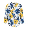 thumbnail image 5 of Xuyuer Womens Shirts Long Sleeve Cotton Shirt Linen V Neck Casual Loose Tops Blouses Cotton Linen Tunic Shirts Blouse Tops Beach Cover Up Casual Shirts Oversized Solid Blouses Tops, 5 of 5
