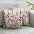 thumbnail image 3 of COMIO  Farmhouse Pillow Covers Wildflower Lumbar Throw Pillow Covers Home Decorative Pillows Spring Summer Decorations Cushion Case for Couch Sofa, 3 of 5