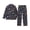 Black, variant on WHEANG Women's Pajama Sets Long Sleeve Top & Long Pants 2 Piece Loungewear Soft Casual Sleepwear PJ Sets for Women Relaxed Fit Nightwear for Home Sleeping Daily Wear Size M