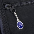 thumbnail image 3 of I'm an Introvert Rainbow Funny Humor Antiqued Oval Charm Clothes Purse Suitcase Backpack Zipper Pull Aid, 3 of 4