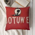 thumbnail image 3 of SHANXI Christmas Pillow Cover Small Decoration Holiday Farmhouse Pillow Case Decor for Home Sofa Couch 12x12in, 3 of 5