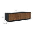 thumbnail image 4 of Modway Holden 2-Drawer Wood TV Stand for TVs up to 70" in Black and Walnut, 4 of 10