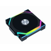 Lian Li 12RSL1W1B Wireless 120mm ARGB Case Fan Reverse Blade Single Black