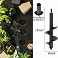 thumbnail image 4 of Outil de Jardinage Professionnel, Jardinière à Bulbes Rapi Aide au Jardinage Qui Fait Gagner du Temps, Tarière de Jardin Robuste pour Grand Application, Conception Qui Économise le Dos Tarière de Terre, 4 of 6