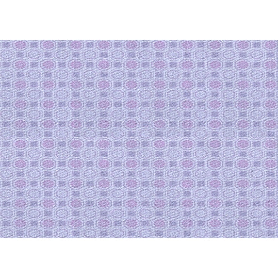 Ahgly Company Machine Washable Indoor Rectangle Transitional Purple Mimosa Purple Area Rugs, 5' x 7'
