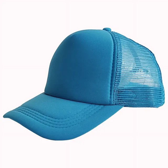 Custom Brand LOGO Personality DIY Print Trucker Hat For Kids Net Baseball Cap Men Women Blank Mesh Adjustable Sun Hat Visor QZX