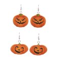 thumbnail image 4 of 1 par de pendientes de gancho de Halloween, divertidos pendientes colgantes de calabaza, joyería para Festival de disfraces para mujeres y niñas, 4 of 5