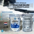 All Natural Magnesium Chloride Flakes, Best Pure Zechstein Inside for
