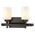 thumbnail image 2 of Elk Lighting Dawson 2 Light Vanity Light in Oil Rubbed Bronze, 2 of 2