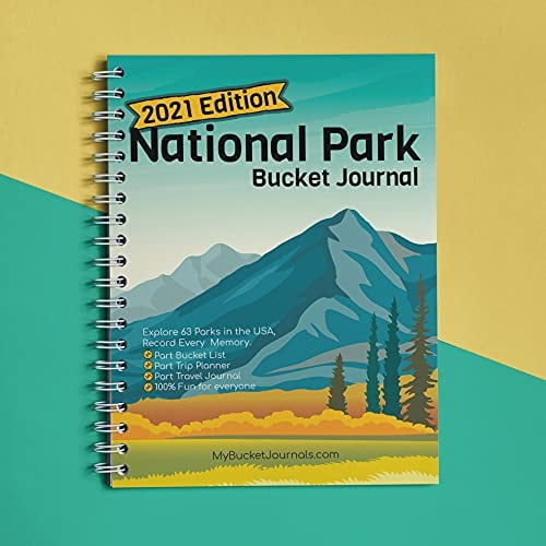Pre-Owned Bucket Journal 2024 National Park Perfect Travel Journal, Adventure Book, Camping Journal, and Trip Planner - Gift for Outdoor Summer Vacation Road Trips - Includes New River Gorge Park [Sp