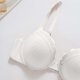 thumbnail image 5 of Mujeres de Color Sólido Cuatro Filas Ajustable Sujetador Inalámbrico Moda Levantamiento Reunión Plegable Sagging para las Mujeres de Uso Diario, 5 of 7