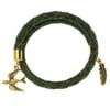 Green Braided Cork Wrap Bracelet - Exclusive Beadaholique Jewelry Kit