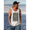 thumbnail image 2 of Pipeline Vintage Floral Tee - Tank Top Men's, 2 of 4