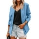 thumbnail image 1 of Pntutb Mujeres Casual Manga Larga Sólido Turndown Collar Botones Moda Abrigo Liquidación Pntutb Pntutb-2643, 1 of 6