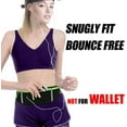thumbnail image 3 of 2 Pack Waist Pack Bag Runners Belt Reflective Runners Belt, 3 of 8