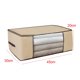 thumbnail image 1 of Bolsa de almacenamiento para ropa, organizador portátil no tejido, plegable, para almohada, colcha, 1 unidad, gran oferta, 1 of 4