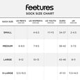 thumbnail image 6 of Feetures Elite Light Cushion Quarter Solid - Sport Sock with Targeted Compression - New White, M (1 Pair), 6 of 6