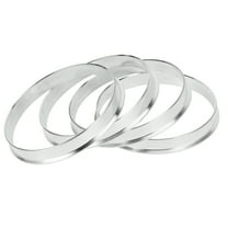 Unique Bargains Hub Centric Rings, 70.6mm ID to 73.1mm OD Vehicle Wheel Hubrings Aluminum Alloy, 4 Pcs