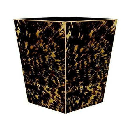 

NeosKon Tortoise Shell Wastepaper Basket with Flat Top