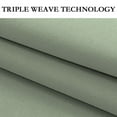 thumbnail image 4 of PrimeBeau Premium 100% Blackout Curtains Thermal Insulated Panels 52 x 96 Inch 2-Pack, Sage, 4 of 7