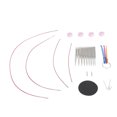 thumbnail image 1 of Juego De Agujas De Tejer Circulares, Tapones De Llave Juego De Agujas De Tejer 3 Piezas Mini Ganchos De Ganchillo Aguja Intercambiable De Acero Inoxidable Para Manualidades Ropa, 1 of 7