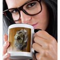 thumbnail image 2 of 3drose, Schnoodle Portrait, 11oz Two-tone Black Mug, 2 of 6