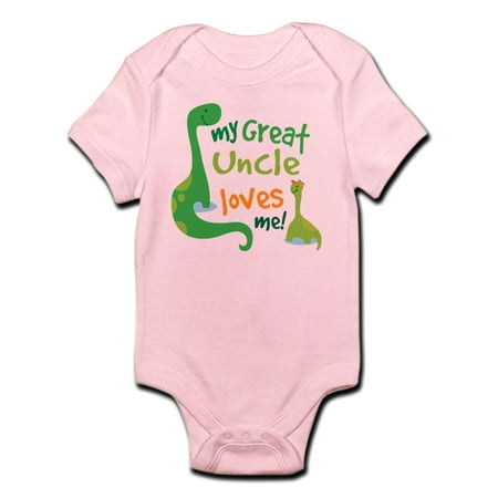 

CafePress - My Great Uncle Loves Me Infant Bodysuit - Baby Light Bodysuit