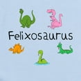 thumbnail image 2 of CafePress - Felixosaurus Infant Bodysuit - Baby Light Bodysuit, Size Newborn - 24 Months, 2 of 4
