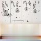 thumbnail image 1 of Black Garden Bird Cage Plants Tree Branch Wall Stickers Removable Living Room Wall Decals DIY Art Stickers Decoration 50X70Cm, 1 of 5