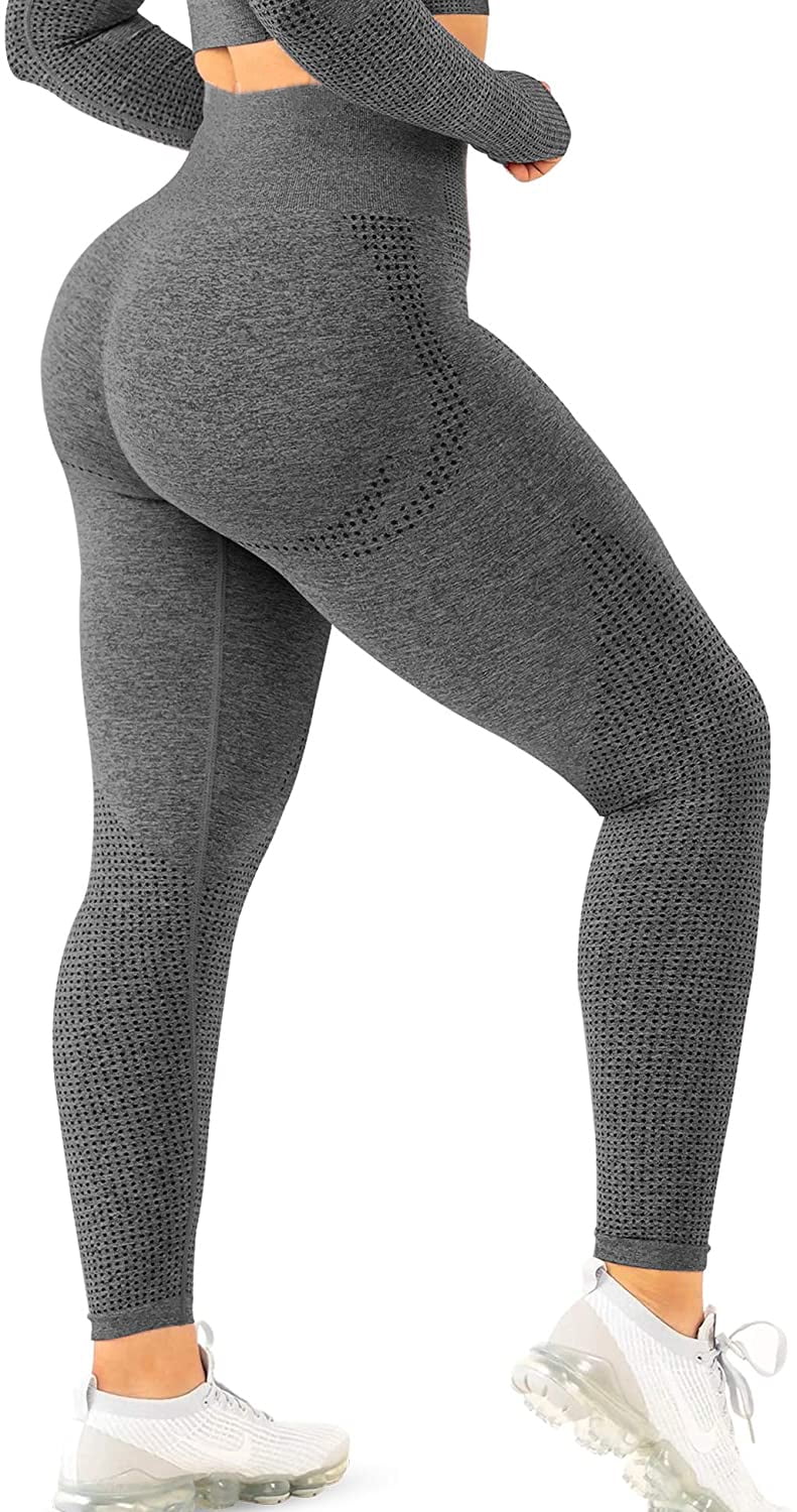 GILLYA Seamless Gym Workout Leggings Women High Waisted Vital Yoga Pants  Tummy Control Butt Lift Sport Tights (Coral Pink,M) : : Clothing,  Shoes & Accessories