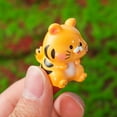 thumbnail image 4 of Cute Garden Ornament Desktop Statues Micro Landscaping Tiger Miniature Zodiac Figurine 3, 4 of 8