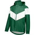 thumbnail image 4 of Holloway Sportswear 3XL Potomac Jacket Dark Green/White 229527, 4 of 5