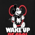 thumbnail image 3 of Disney - Mickey Mouse - Wake Up, Be Cool, Be Kind, Repeat - Women's Short Sleeve Graphic T-Shirt, 3 of 5