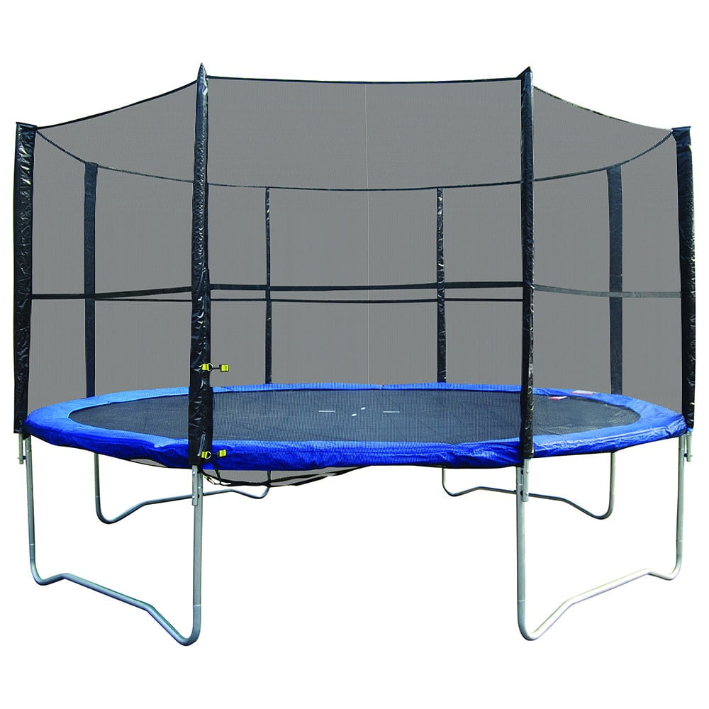 Super Jumper 12Foot Trampoline, with Enclosure, Blue