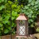 thumbnail image 3 of Farol solar para exteriores, TakemeEuro, luz solar para exteriores, decoración de jardín, luz solar blanca para jardín (latón) Ormromra LL-0762, 3 of 7