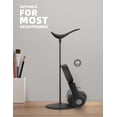 thumbnail image 2 of Lamicall Soporte para Aud&iacute;fonos, Base Aud&iacute;fonos Gamer de Mesa : v&aacute;lido para Todos los Auriculares M&uacute;sica, Base Universal de Escritorio para Auriculares, Org, 2 of 7