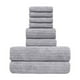 thumbnail image 2 of Juego de Ocho Toallas de Terciopelo para Baño, Lisas, para El Hogar: Ideales para Lavarse La Cara, Secarse y Secarse. Suaves y Absorbentes., 2 of 6