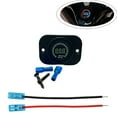 Waterproof 12V LED Car Van Boat Marine Voltmeter Voltage Meter Battery