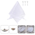 thumbnail image 1 of OULII Hamac en Maille de Rangement pour Jouets pour Chambre d'Enfant Support de Jouets en Gaze Blanche Installation Facile Filet de Rangement Mural pour Usage Domestique 1 Pce, 1 of 8