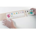 thumbnail image 3 of Ashley Productions Clear View Self-Adhesive Large Name Plate Pocket 4-3/4" x 19", 25 Per Pack, 2 Packs, 3 of 4