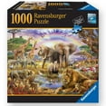 thumbnail image 1 of Ravensburger - Safari Rainbow Puzzle 1000pc, 1 of 1