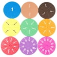 thumbnail image 3 of 51x Fractions Circulaires Jouet Éducatif Mathématique pour Enfants Cadeau pour 3 Ans et Plus, 3 of 7