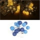 thumbnail image 3 of EeaseMX Guirnalda de luces LED de hilo de algodón, decorativa y romántica, ideal para fiestas y decoración del hogar (serie azul, 3 m, 20 LED, sin pilas), 3 of 7