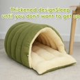 thumbnail image 3 of Winter Cat Cave Bed,Removable and Washable Winter Closed-Off Cat Bed,2026 New Cute House Pet Nest Warm Soft Cat Tent Non-Slip Bottom for Cold Weather, 3 of 7