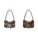 thumbnail image 1 of Con Remaches para Mujer Bolso Vintage Axilas Gran Capacidad Uso Urbano (gris), 1 of 7