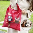 thumbnail image 1 of Bolso de compras plegable con forma de búho y Animal bonito, bolso de mano reutilizable, bolso de hombro de viaje portátil, bolsas de almacenamiento plegables, organizador para el hogar Banban ZefeiWu 1327534253405, 1 of 1