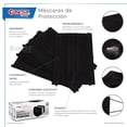 thumbnail image 4 of Best Trading Cubrebocas Negro 300 piezas, Mascarilla Desechable Termosellada Tricapa, Tapabocas con 300 Piezas con Ajustador Nasal Oculto y Tecnología Ligera de Filtrado Efectivo, 4 of 6