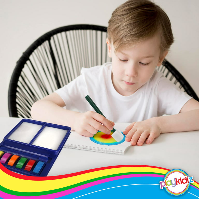  Colorful Kids Watercolor Paint Set – 12 Colors