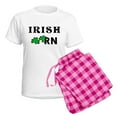 thumbnail image 5 of CafePress - Irish Nurse RN Women's Light Pajamas - Women's Short Sleeve Print T-Shirt and Pants Light Cotton Pajama Set, 5 of 7